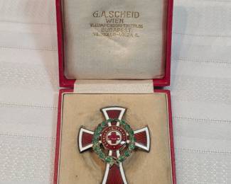 WWI Austro-hungarian Imperial Red Cross Medal