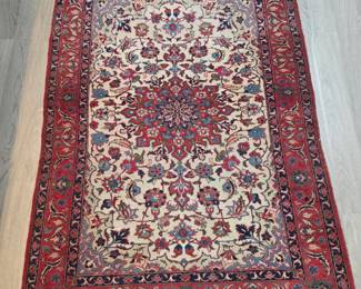 Hand Knotted Persian Rug 60x41