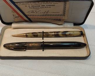 Antique Pen And Pencil Set