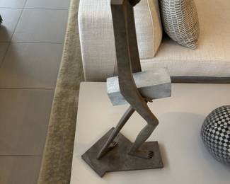 Isabel Miramontes - Batisseur - Edition 4/8 - approx. dimensions - 33.5 inches high - 11.75 inches wide - 7 7/8 inches deep - item 14