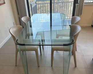 Fiam "Montefeltro" Dining Table - Approx - L 71 inches x W 36 Inches x Height 29.5 Inches - Item 11 WP