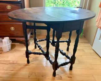 PRESALE ITEM #20 - Drop Leaf Gate Leg Table  -  $80