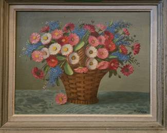 several vintage florals