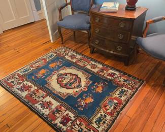 very unusual Turkish rug