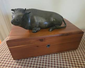 Bronze bull