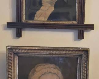 Two pair of George & Martha Washington Chromolith