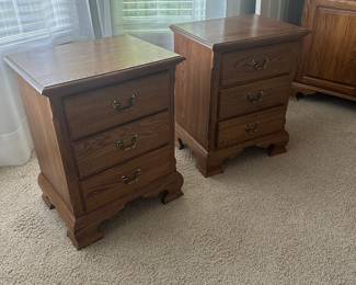 Oak night stands 