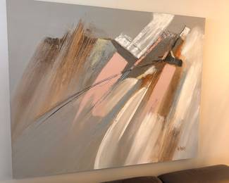 Large oil painting 