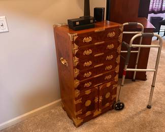 Asian style jewelry cabinet 