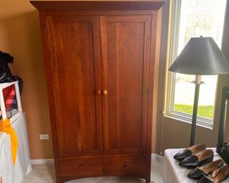 Cherry armoire 