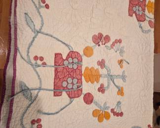 Completed vintage quilt