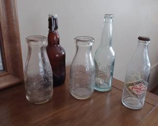 Misc vintage bottles