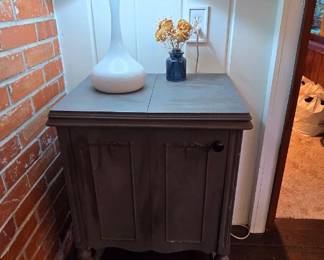 Side table and lamp
