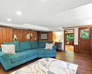 Modern couch and run