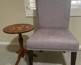 Chair And Side Table
