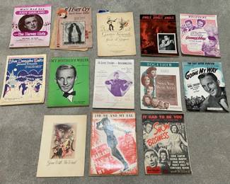 Grandmas Music Sheets