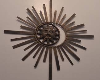 Sun Face Wall Decor