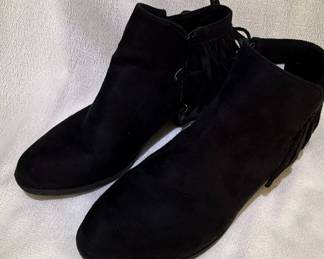 Sugar Women's Fringe Ankle Boots