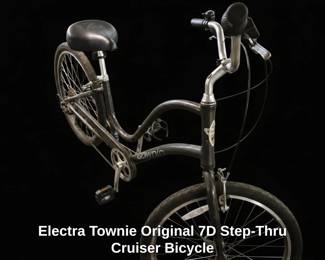 Electra Townie Original D StepThru Cruiser Bicycle