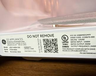 GE Appliances JES1145SNNSS Countertop Microwave Oven