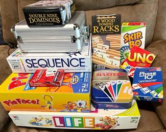 Assorted Board Games Collection