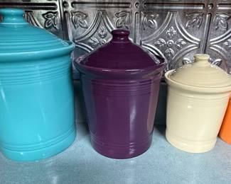 Fiesta Ceramic Canister Set