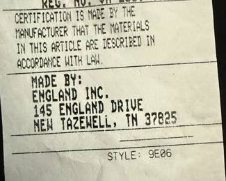 England Inc. 9E06 Loveseat Style Sofa