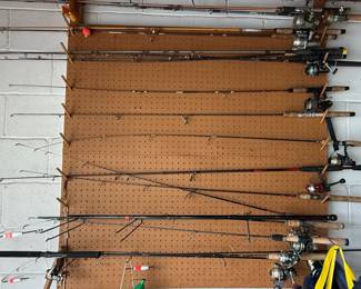 Fishing Rod and Reel Assortment