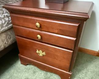 Carolina Furniture Works Cherry Finish Bedroom Set
