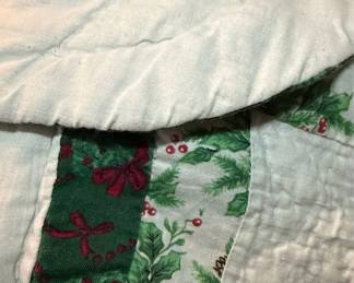 Christmas Wreath Style Quilt
