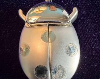 Ladybug Design Pendant Watch