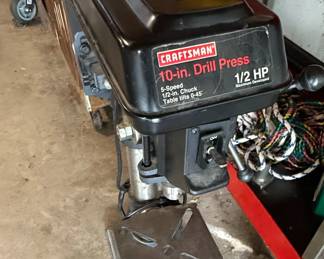 Craftsman 10-in. Drill Press Model 137.219100