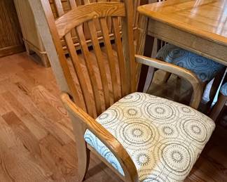 Mission Style Oak Dining Set