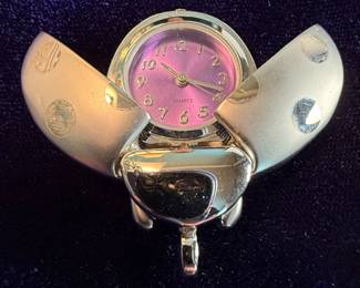 Ladybug Design Pendant Watch
