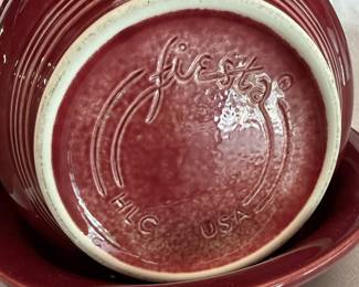 Fiesta Ware Individual Bowl - Claret