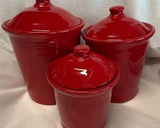 Fiesta Ware Canister Set