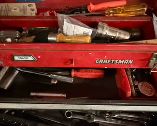 Craftsman 3 Drawer Red Metal Toolbox