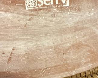 Serrv Bread Basket with Terracotta Insert