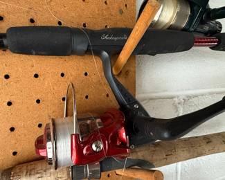 Fishing Rod and Reel Assortment