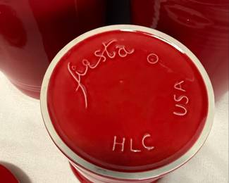 Fiesta Ware Canister Set