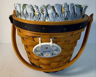 Longaberger Woven Traditions Baskets - Recipe, Daisy, and Tissue Box