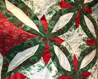 Christmas Wreath Style Quilt