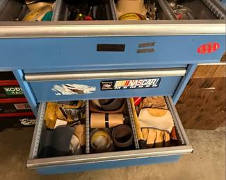 Lista Style Blue Metal Rolling Tool Chest