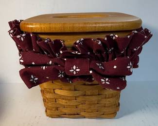 Longaberger Woven Traditions Baskets - Recipe, Daisy, and Tissue Box