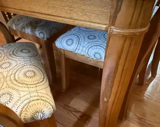 Mission Style Oak Dining Set