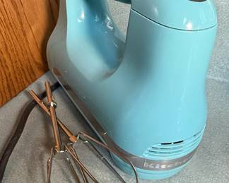 KitchenAid Ultra Power 5-Speed Hand Mixer - Aqua Sky