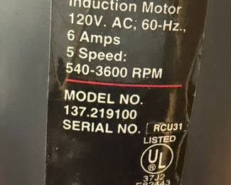 Craftsman 10-in. Drill Press Model 137.219100