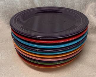 Homer Laughlin Fiesta Dinner Plates