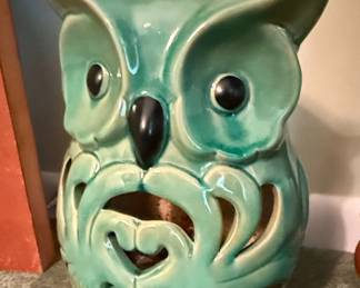 Kirkland's Ceramic Owl Lantern