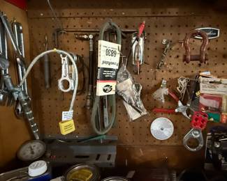Assorted Tools and Hardware